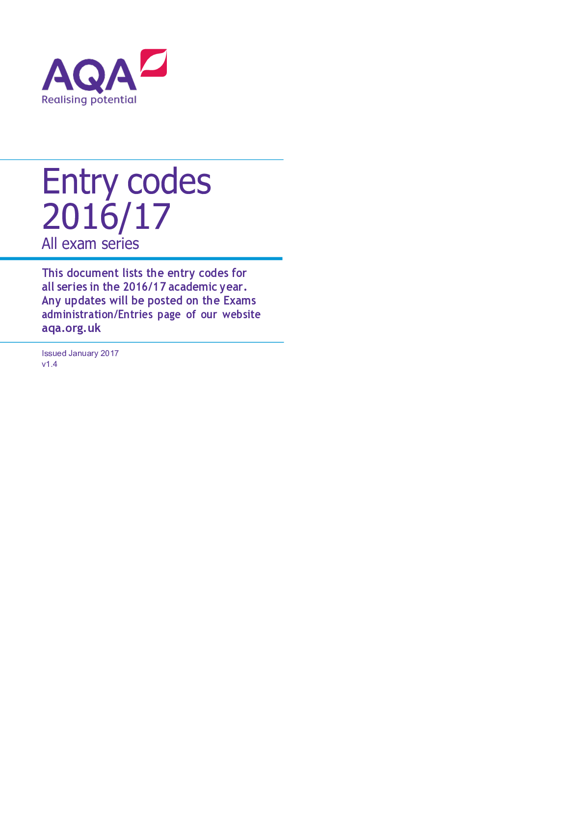 Preview image for Entry Code Book